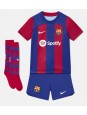 Barcelona Pedri Gonzalez #8 Dječji Domaci Dres kompleti 2023-24 Kratak Rukavima (+ kratke hlače)